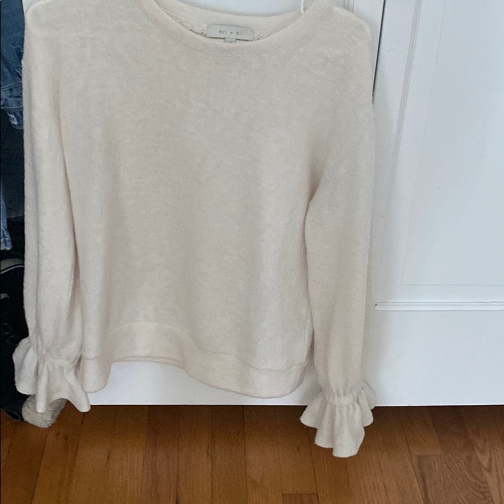 Cream sweater